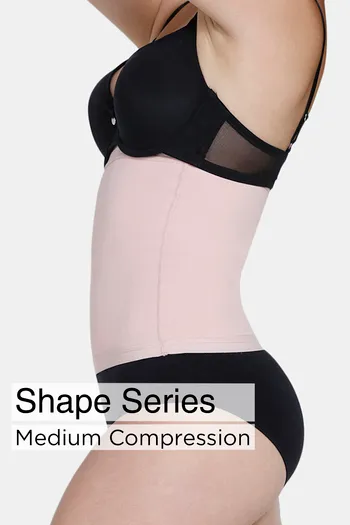 Buy Zivame All Day Shaping Waist Cincher - Sepia Rose